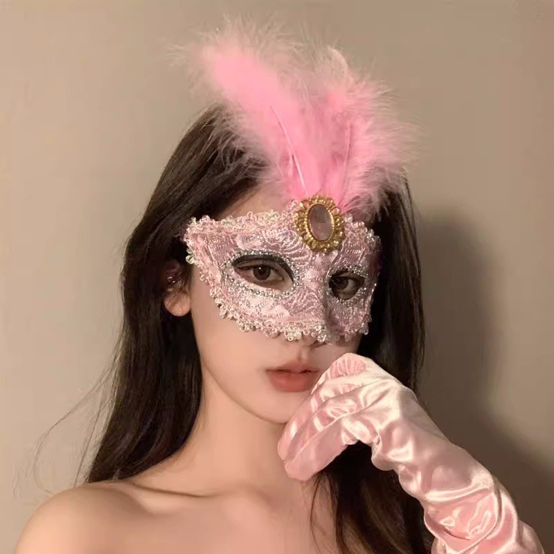 Respirator Half Face - Women Masquerade Mask Venetian Costume Half