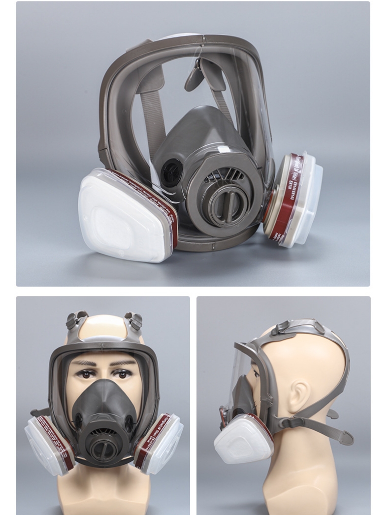 Full Face Gas Masks Survival C - đánh giá và giá Dust Mask Construction