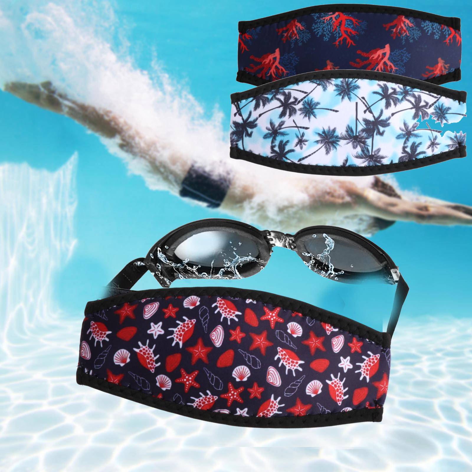 Diving Strap Cover Mask Straps - đánh giá và giá Mask Lanyard Adjustable