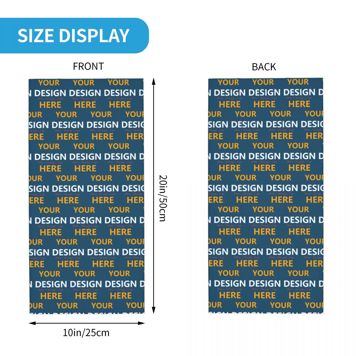 Custom Your Design Here Bandan - đánh giá và giá Neck Gaiter Face Cover