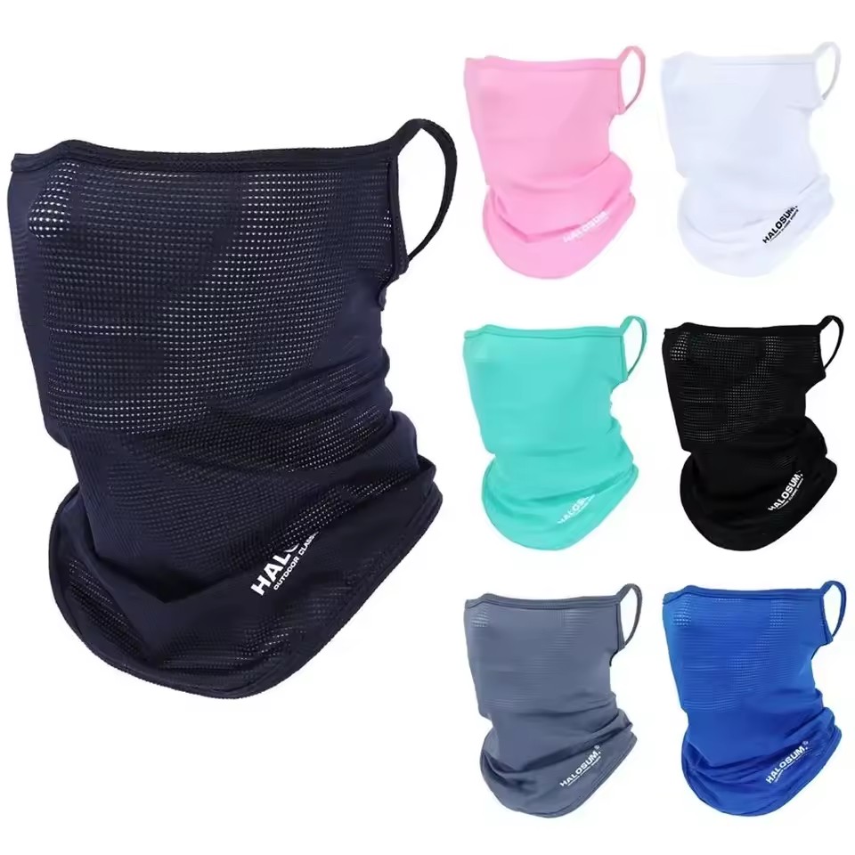 Ice Silk Full Face Mask Balacl - đánh giá và giá Sports Mask Breathable