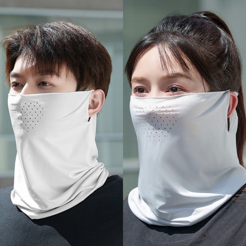 Summer Ice Silk Face Scarf Nec - đánh giá và giá Neck Gaiter Face Cover