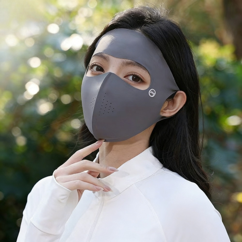 Ice Silk UV Protection Face Co - đánh giá và giá Sports Mask Breathable