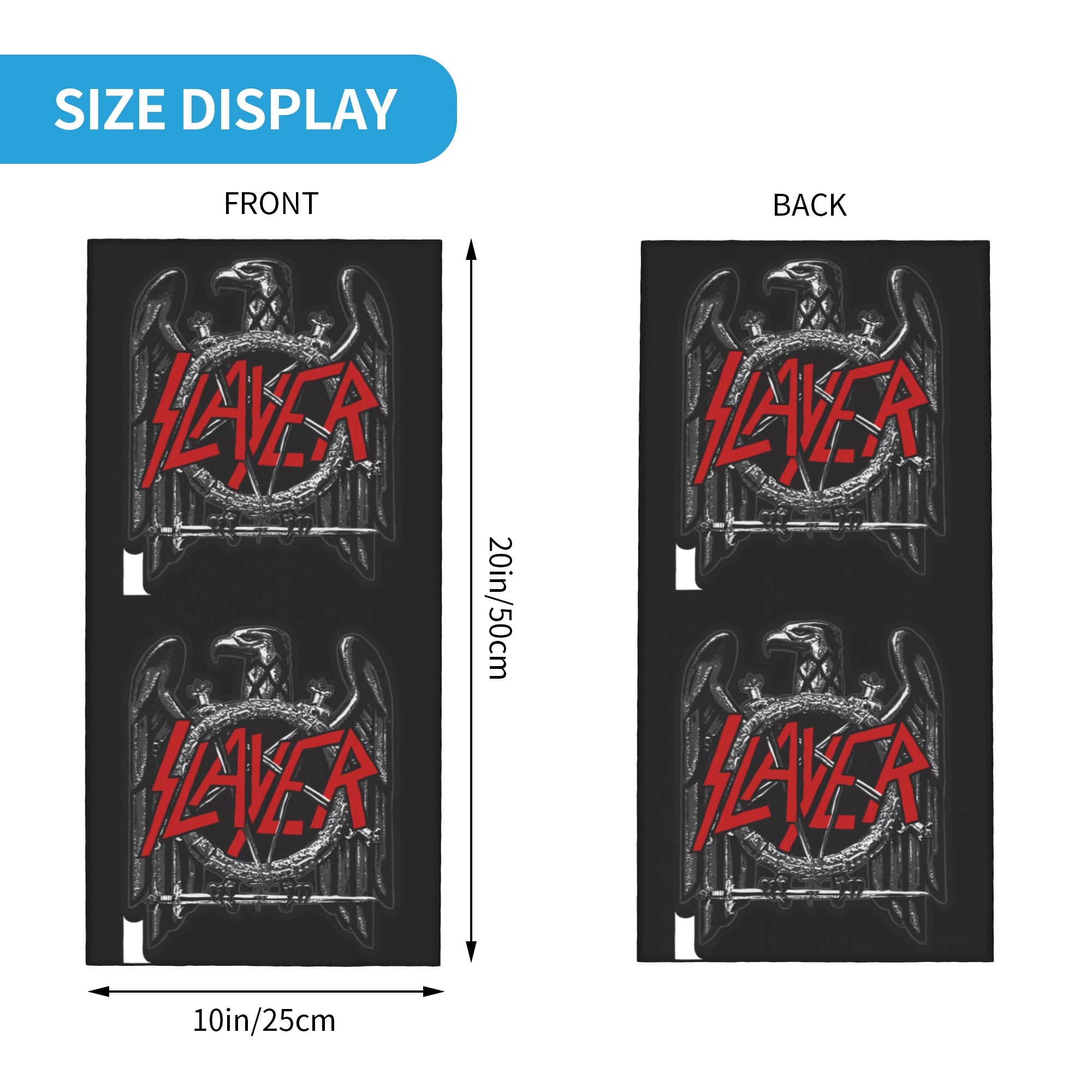 Custom Slayers Logo Bandana Ne - đánh giá và giá Neck Gaiter Face Cover