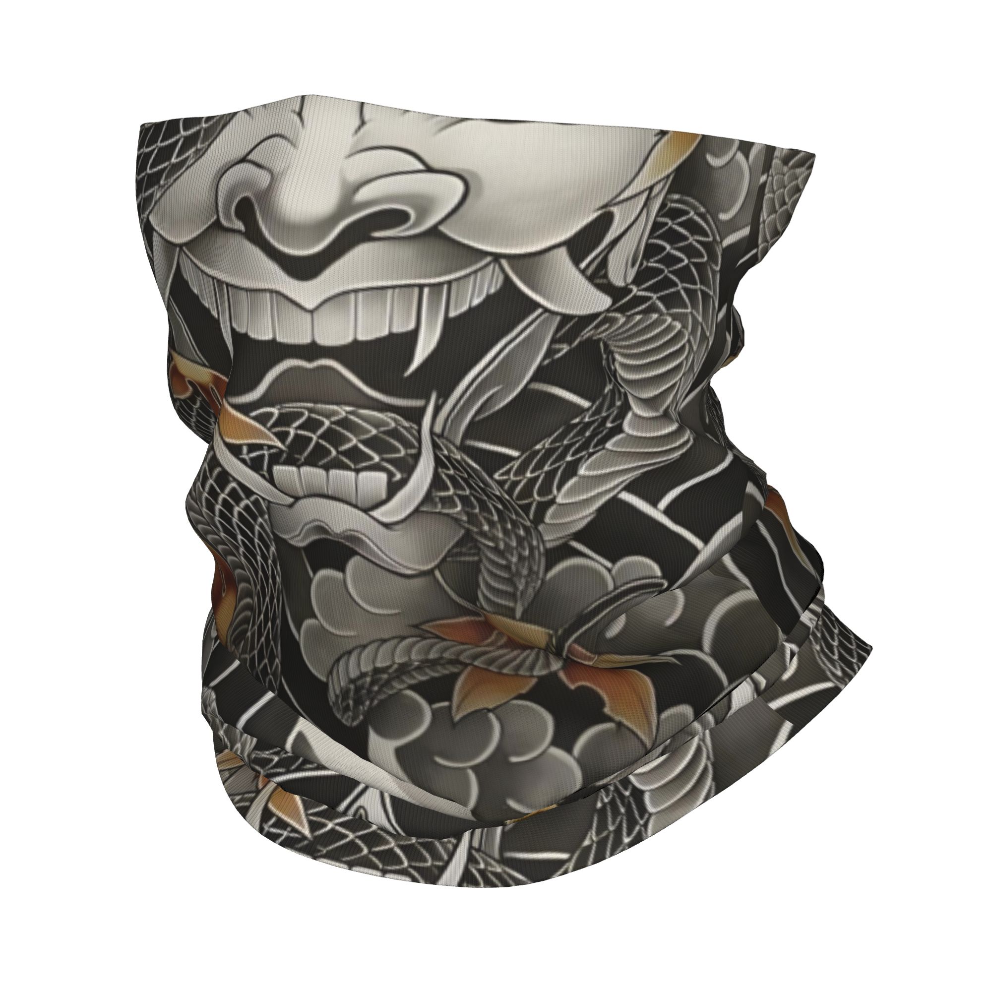 Custom Samurai Oni Demon Banda - đánh giá và giá Neck Gaiter Face Cover