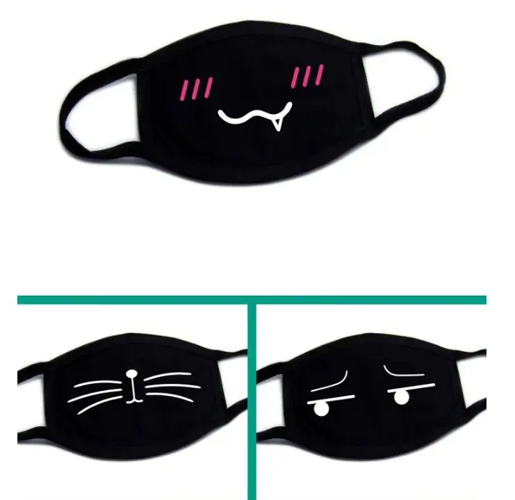 Black Cotton Mask Unisex Winte - đánh giá và giá Respirator Half Face