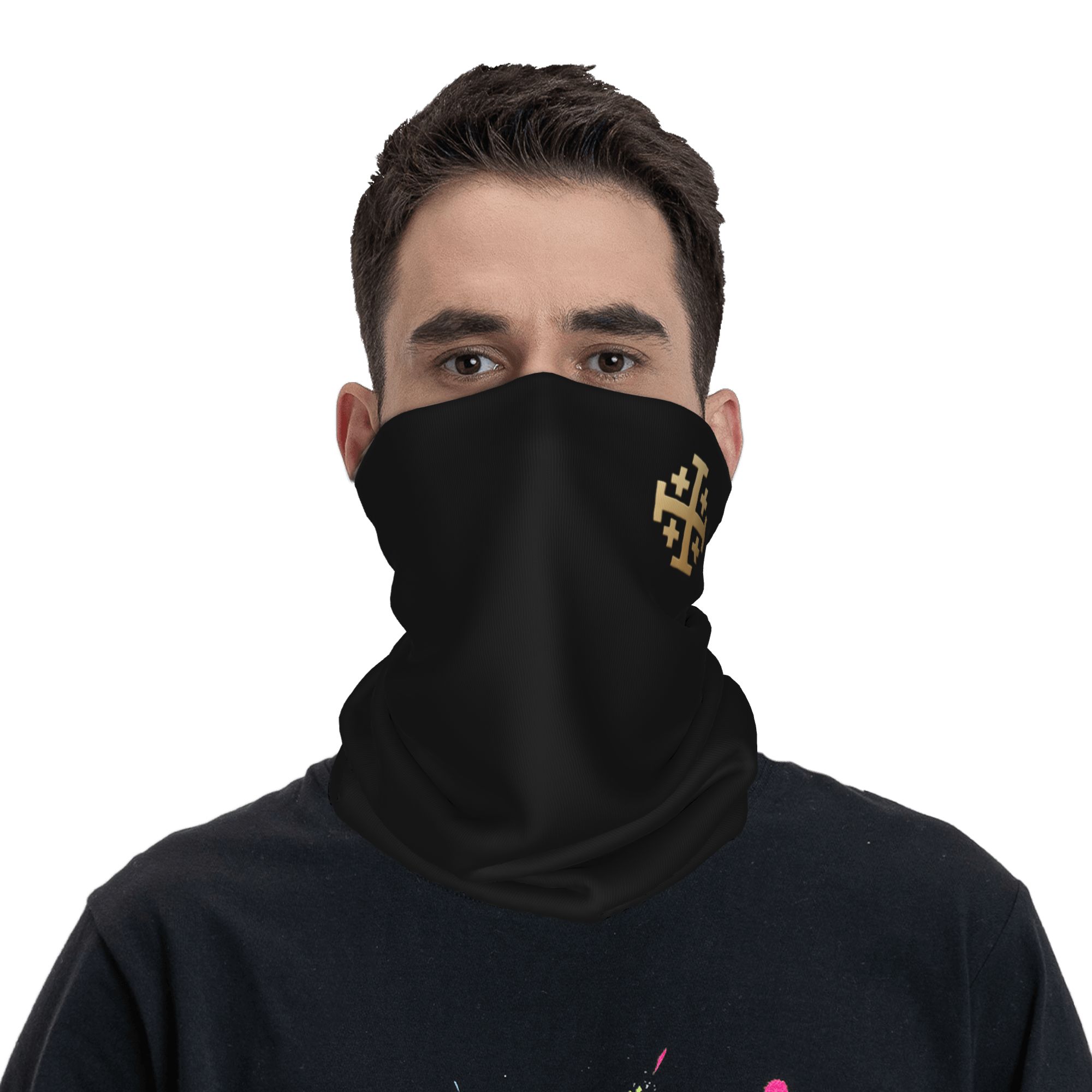 Knight Jerusalem Cross Christi - đánh giá và giá Neck Gaiter Face Cover
